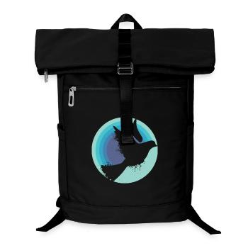 Dove of Peace - Laptop Backpack - black - Front