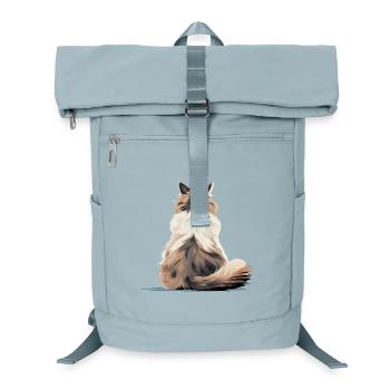 Poupée de chiffon - Sac à dos ordinateur - bleu glacier - Devant