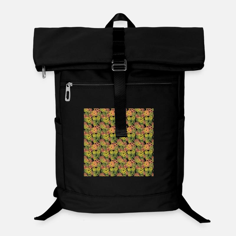 Motif Fruit Citron Orange Sac à dos ordinateur