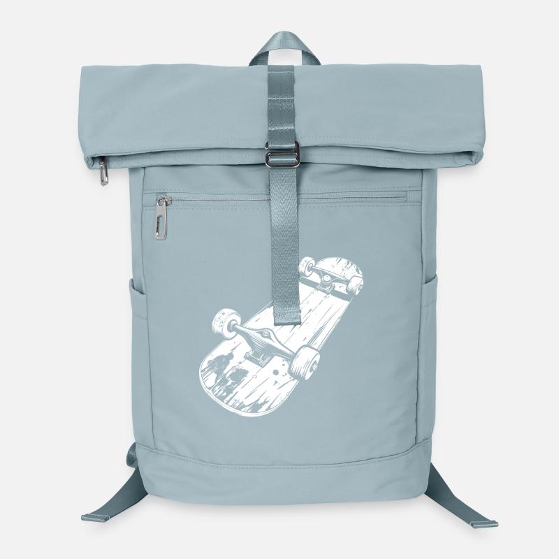 Skateboard Zeichnung Laptop-Rucksack 