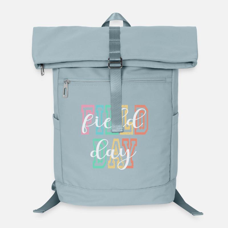 Colorful Field Day Lettering Graphic Design Sac à dos ordinateur