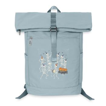Halloween Skeleton Dance Party - Laptop Backpack - ice blue - Front