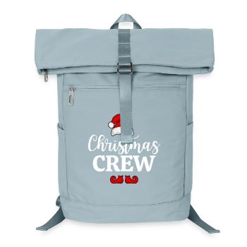 Weihnachts-Crew - Laptop-Rucksack  - Eisblau - Vorne