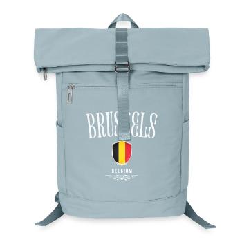 Bruxelles Belgique, souvenir Bruxelles - Sac à dos ordinateur - bleu glacier - Devant