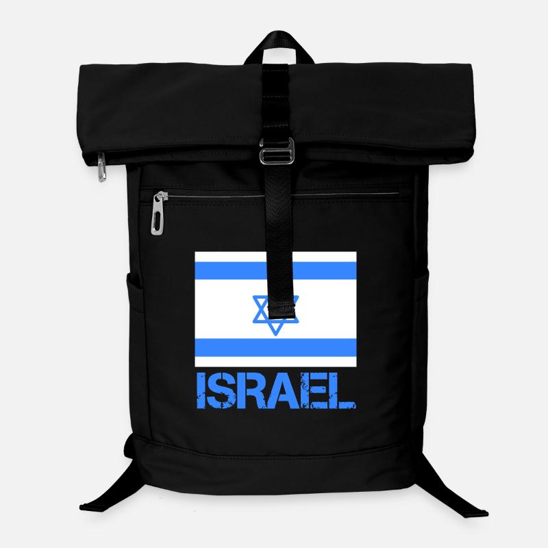 Flagge Israels mit Davidstern Laptop-Rucksack 
