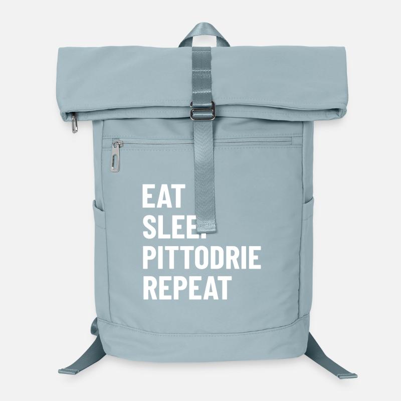Eat Sleep Pittodrie Repeat Laptop Backpack