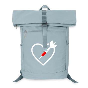 Herzpfeile – Präzisionsliebhaber-Design - Laptop-Rucksack  - Eisblau - Vorne