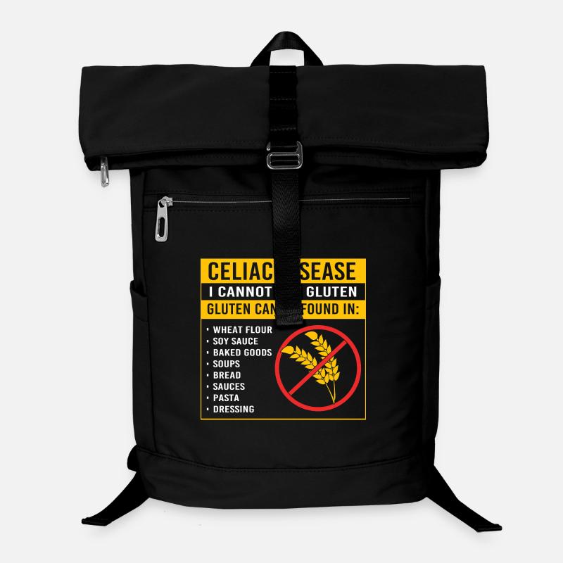 Zöliakie Glutenfrei Laptop-Rucksack 