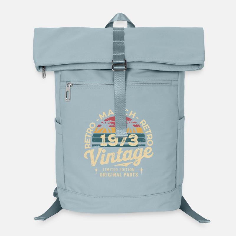 Anniversaire Mars 1973 Édition Limitée Retro March Sac à dos ordinateur