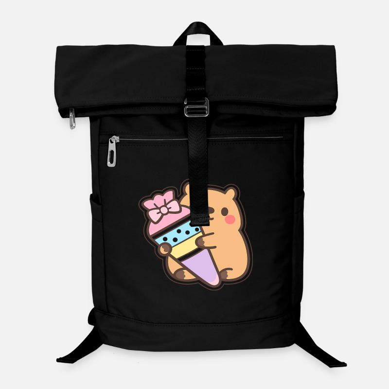 Capybara Schulkind – 1. Klasse Laptop-Rucksack 