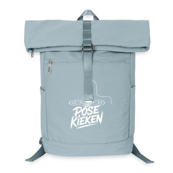 Angler Pose Design - Laptop-Rucksack  - Eisblau - Vorne