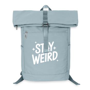 Stay Weird Funny Saying Introvert - Laptop Backpack - ice blue - Front