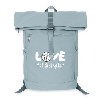 Coup de foudre Spike Funny Volleyball - Sac à dos ordinateur - bleu glacier - Devant