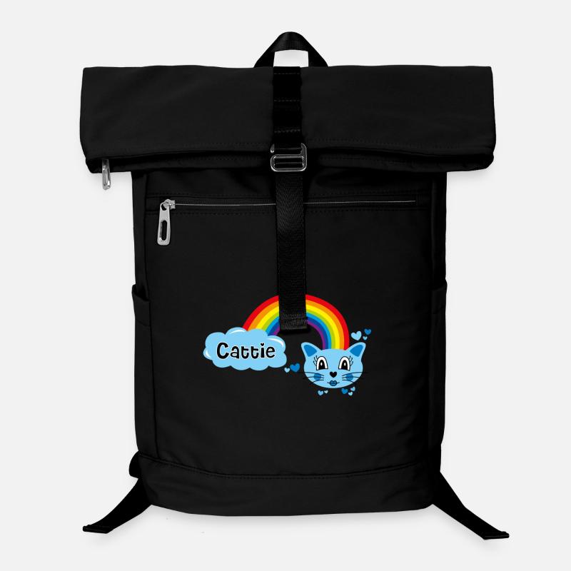 Cattie süß von Helfspawn Laptop-Rucksack 