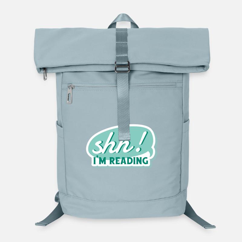 Shh! I'm Reading - Ruhe, ich lese - Buch, Bücher Laptop-Rucksack 