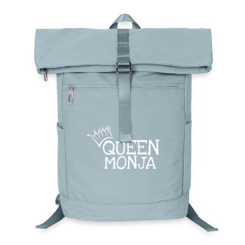 First name Monja - Laptop Backpack - ice blue - Front