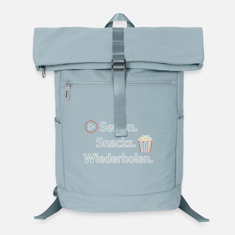 Serien Snacks Wiederholen Laptop-Rucksack 