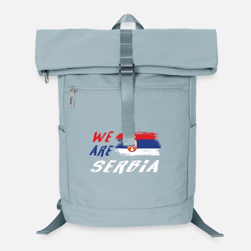 Wir sind Serbien Laptop-Rucksack 