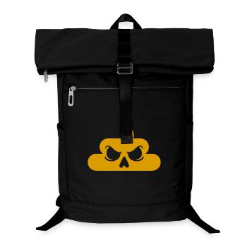 Icône de Crottes de Crâne - Sac à dos ordinateur - noir - Devant