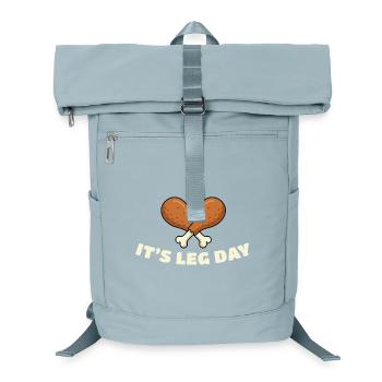Leg Day Drumsticks Duo - Laptop Backpack - ice blue - Front