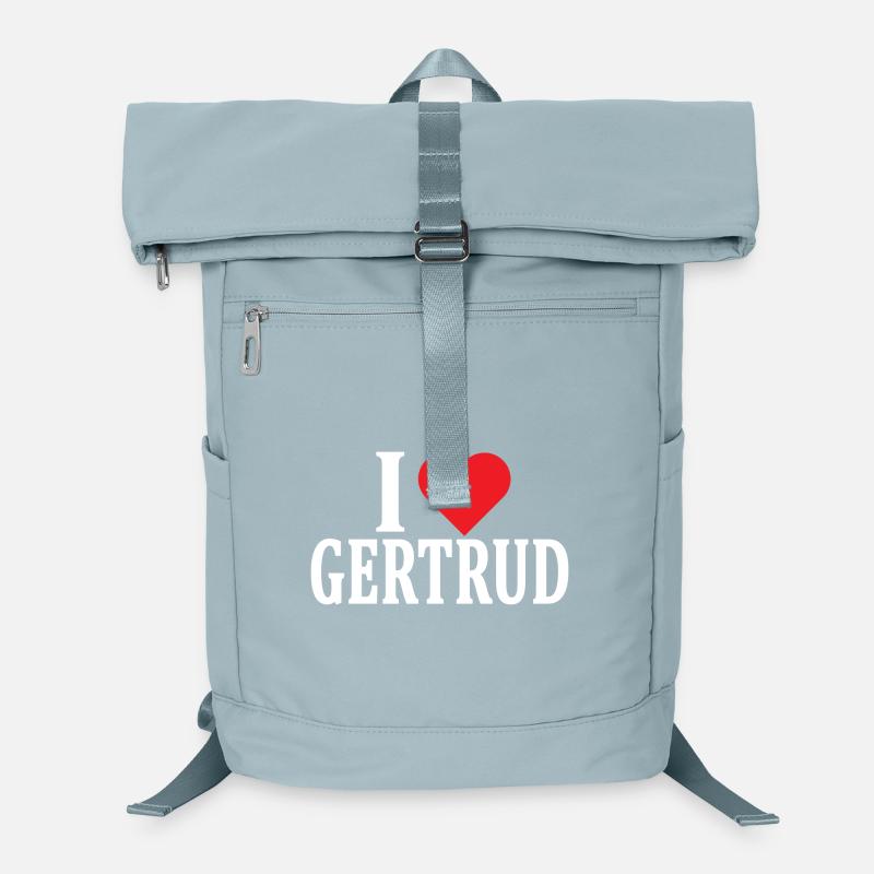 T-Shirt Ich liebe Gertrud T-Shirt Geschenkidee Laptop-Rucksack 