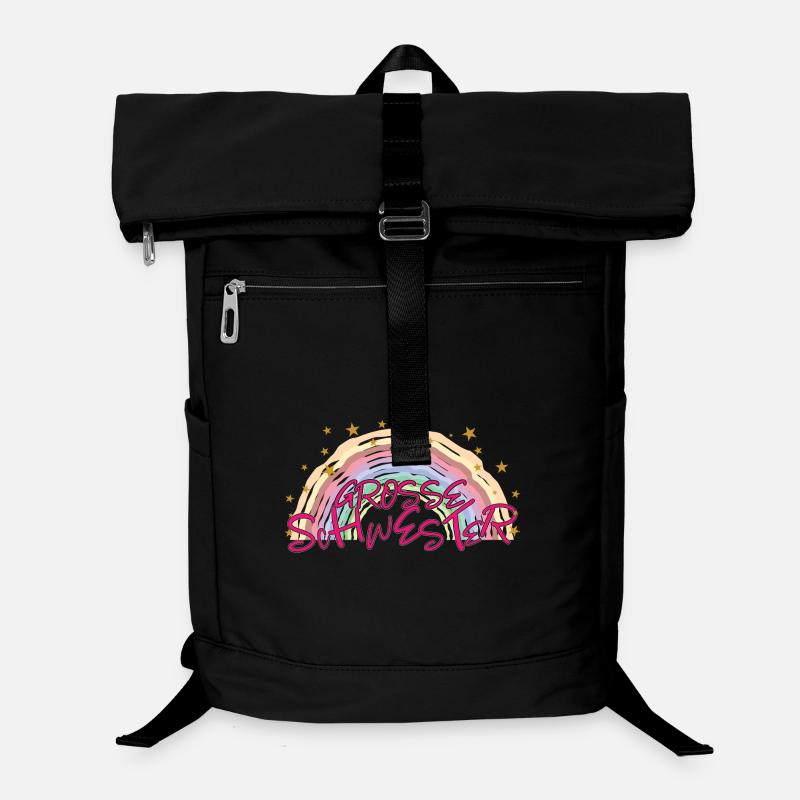 Grosse Schwester Familie Geburt Laptop-Rucksack 