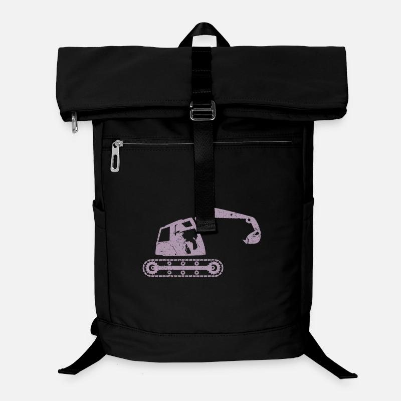 Excavators, excavator operators, construction equipment operators – Laptop Backpack