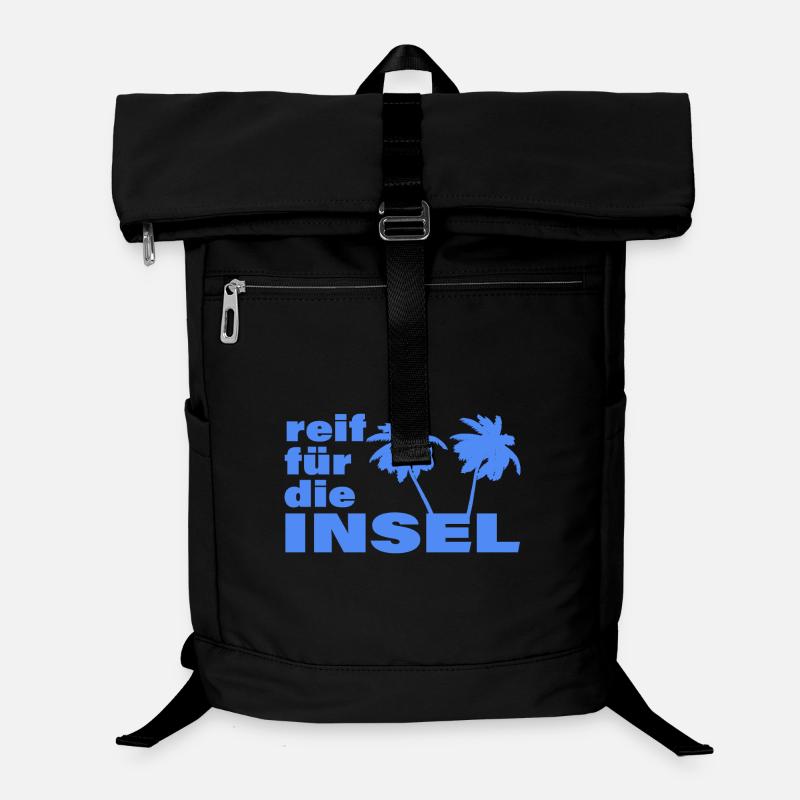 PRÊT POUR L’ÎLE Sac à dos ordinateur