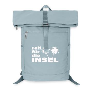 READY FOR THE ISLAND - Laptop Backpack - ice blue - Front