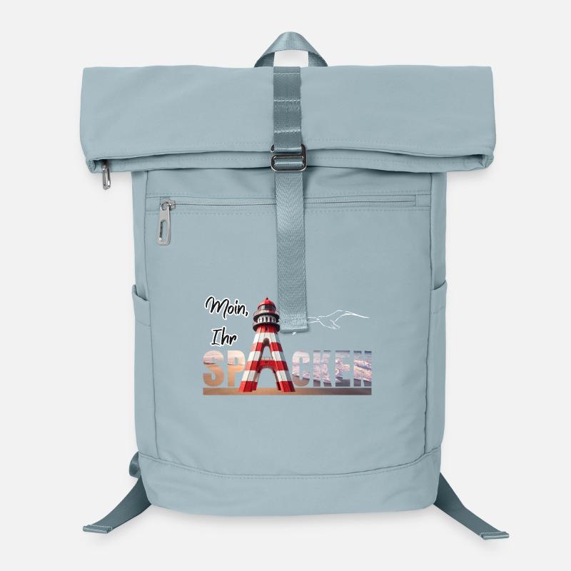 Moin Ihr SPACKEN Laptop-Rucksack 
