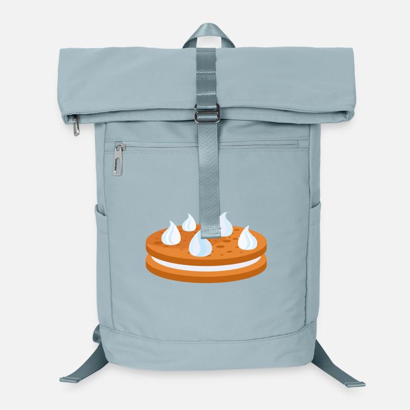 Keks, Cookie, Biscuit mit Sahne Laptop-Rucksack 