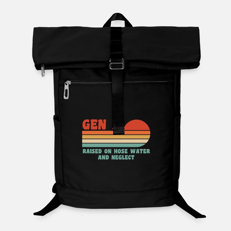 gen x - raised on hose water and neglect Sac à dos ordinateur