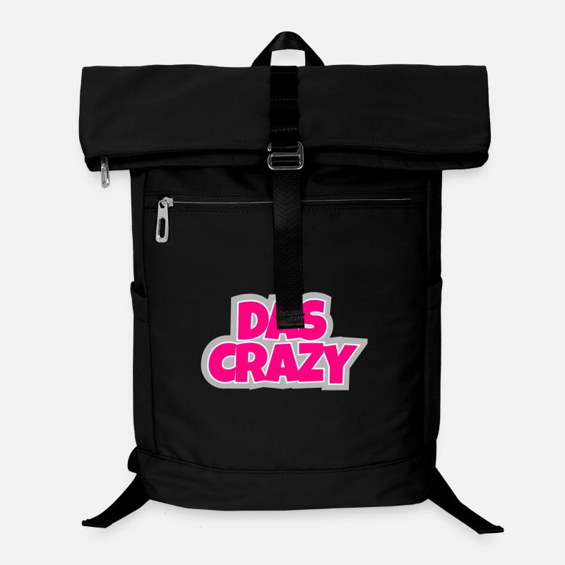 The Crazy - fou, accrocheur et tout simplement drôle Sac à dos ordinateur