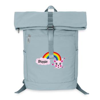 Piggie mimi von Helfspawn - Laptop-Rucksack  - Eisblau - Vorne