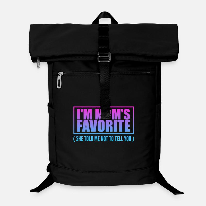 Unbestreitbar Mamas Liebling - Kinderspruch Laptop-Rucksack 