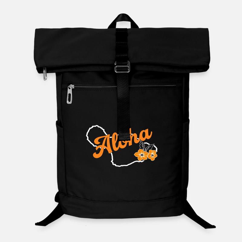 Maui Aloha, Tropical Island Style Laptop Backpack