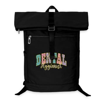Dental Hygienist Color Palette Dental Hygienist - Laptop Backpack - black - Front