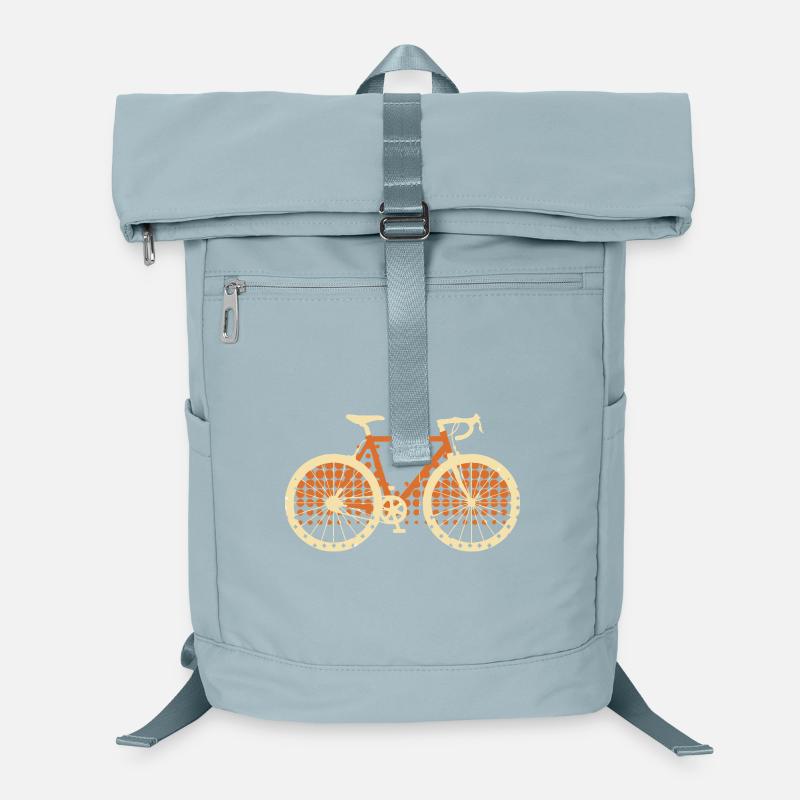 Fahrrad Retro Rennrad Vintage Laptop-Rucksack 
