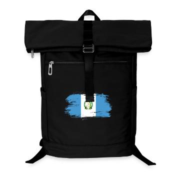 Guatemala Flagge - Laptop-Rucksack  - Schwarz - Vorne
