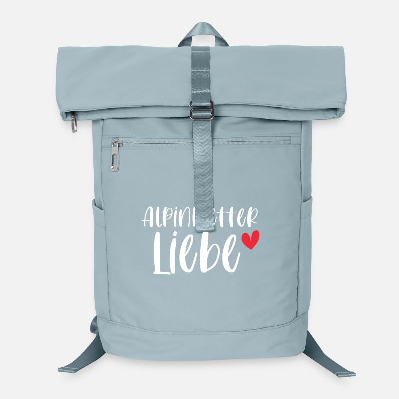 Klettern Alpinklettern Liebe Berge Geschenk Laptop-Rucksack 