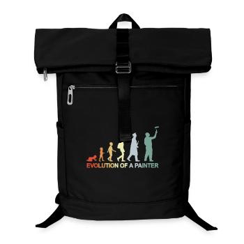 Maler Lackierer Evolution - Laptop-Rucksack  - Schwarz - Vorne