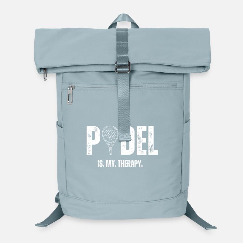 Le padel est ma thérapie Sac à dos ordinateur