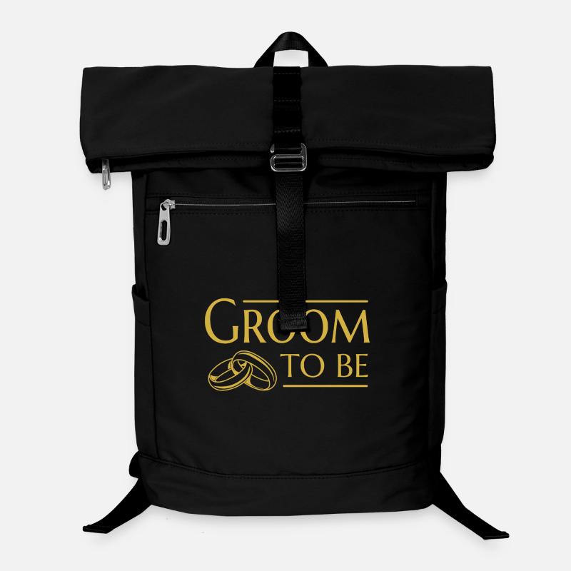 Fiancé de mariage du marié Sac à dos ordinateur