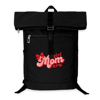 Mädchen Mama Ära - Laptop-Rucksack  - Schwarz - Vorne