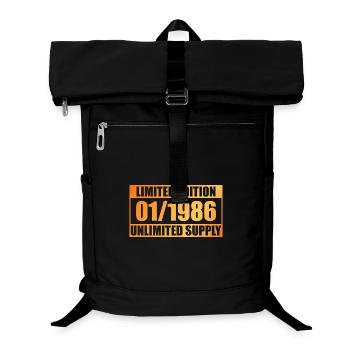 40e anniversaire édition limitée - ꝏ Approvisionnement 01/1986 - Sac à dos ordinateur - noir - Devant