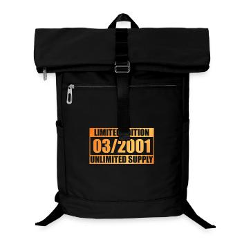 25e anniversaire Édition Limitée - ꝏ Approvisionnement 03/2001 - Sac à dos ordinateur - noir - Devant