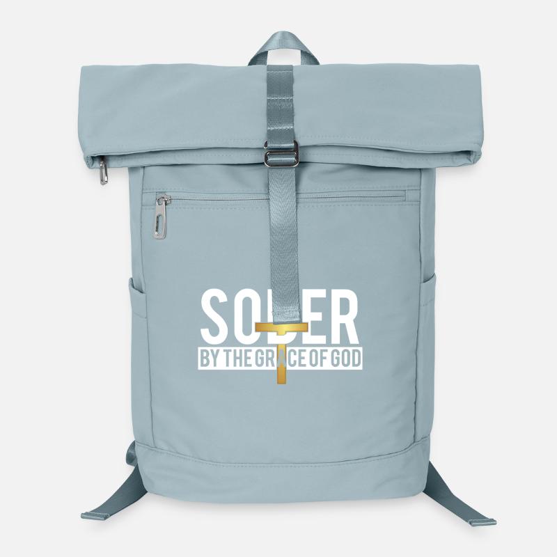 Sobre par la grâce de Dieu AA NA Jalon Sac à dos ordinateur