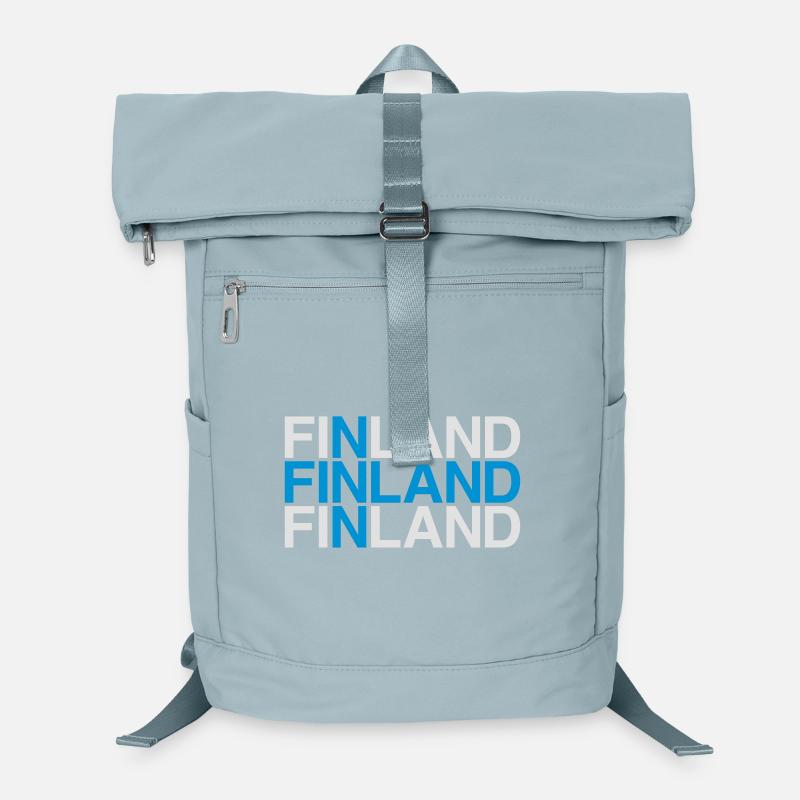 FINLAND flag Laptop Backpack