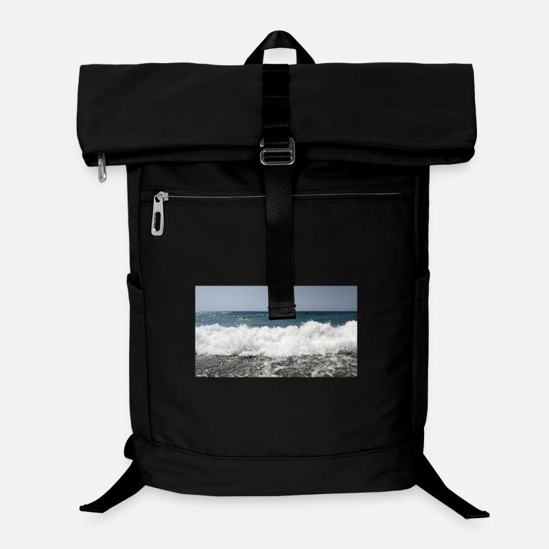 Sea Foam Wave Laptop-Rucksack 