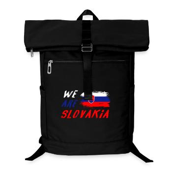 Wir sind Slowakei - Laptop-Rucksack  - Schwarz - Vorne